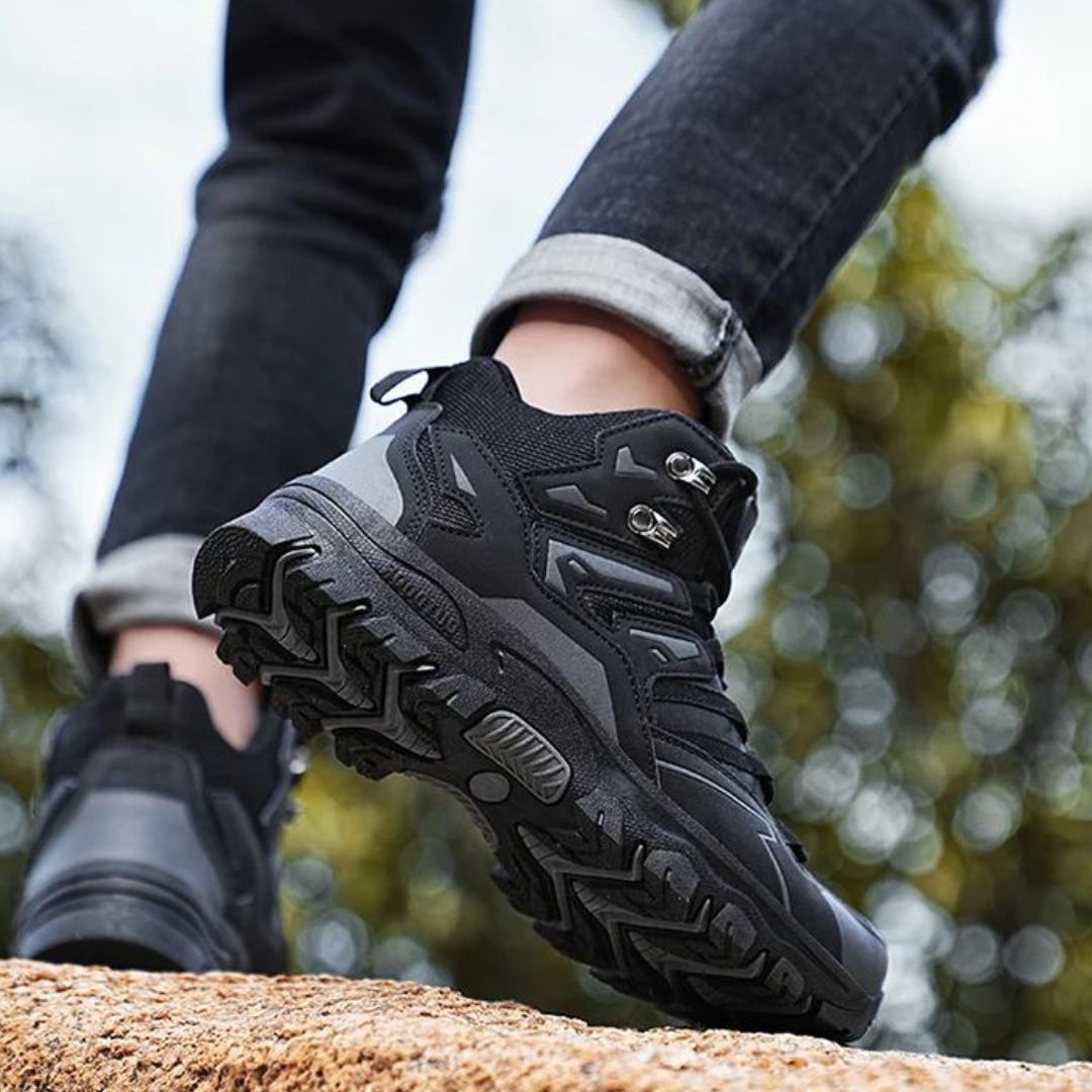 Herren Trekkingschuhe Wasserdicht mit Verbesserter Sohle für Outdoor-Aktivitäten 1