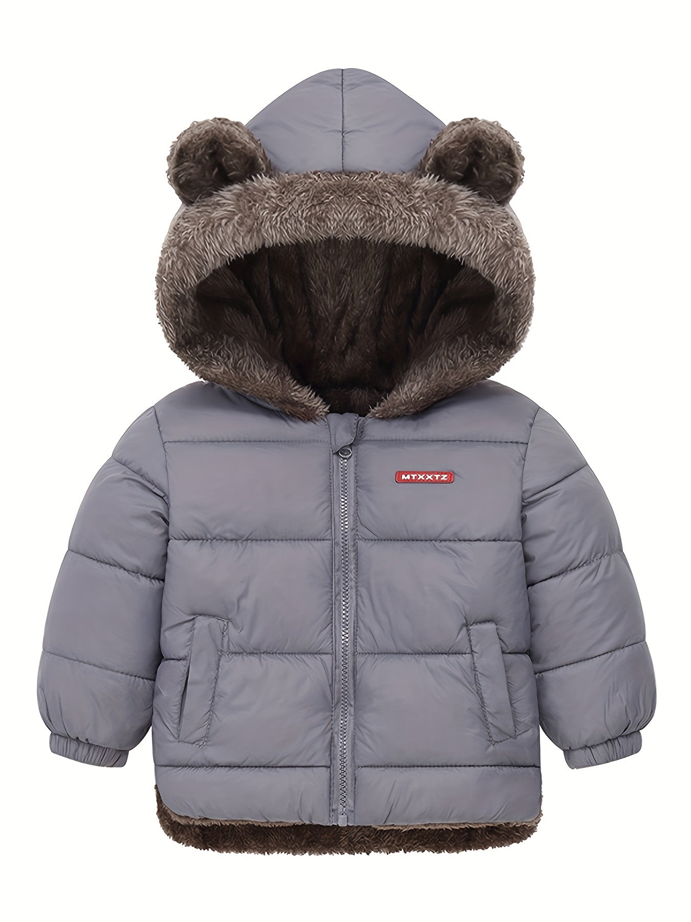 Jungs Jacke Lange Mit Erhöhtem Kragen Reißverschluss Atmungsaktiv 140 152 3