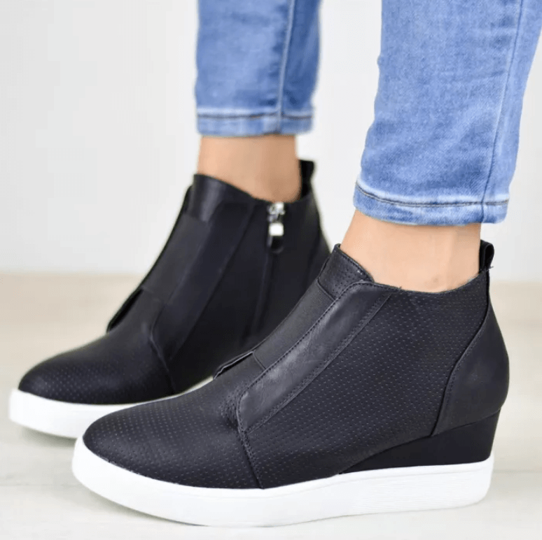 Bequeme Keilsneaker Für Frauen
