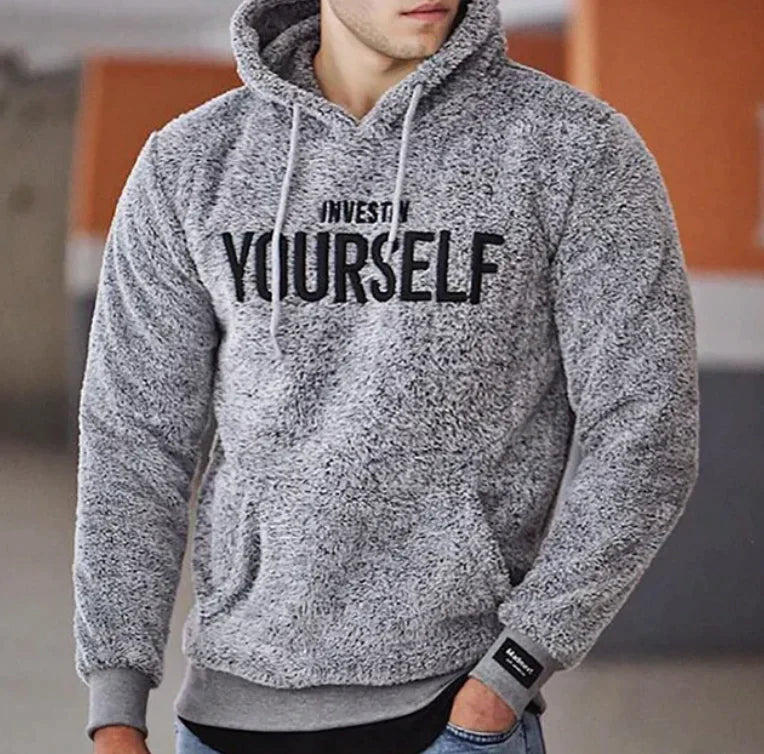 Variant image for Herren Kapuzenpullover Oversized Baumwolle Casual Zip Hoodie-17