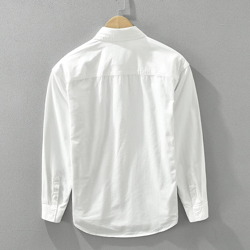 Herren Shirt Patchwork Modern Baumwolle 4