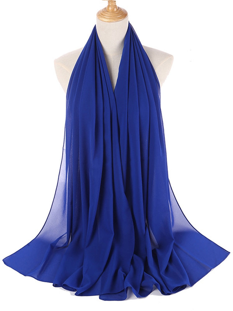 Chiffon Hijab Stirnband