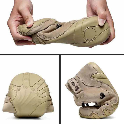 Herren Schuhe Schwarz Elegant Orthopädisch Leder Komfortabel-2