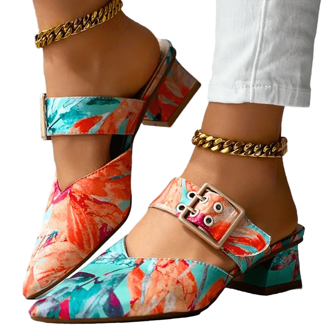 Damen Absatzschuhe Komfort Leder Stilvoll 0