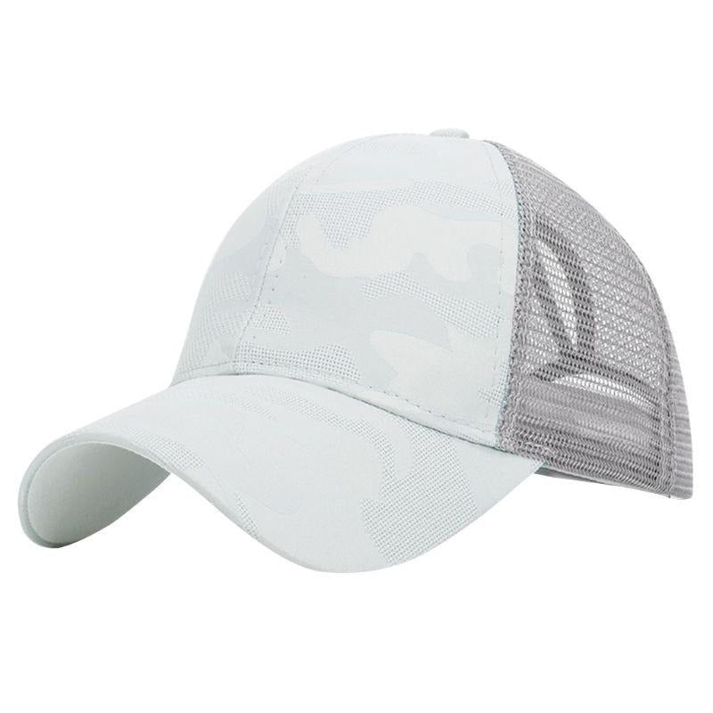 Damen Baseballcap mit Zopfloch und Klettverschluss 10