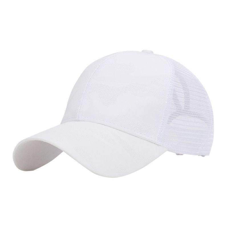 Damen Baseballcap mit Zopfloch und Klettverschluss 11