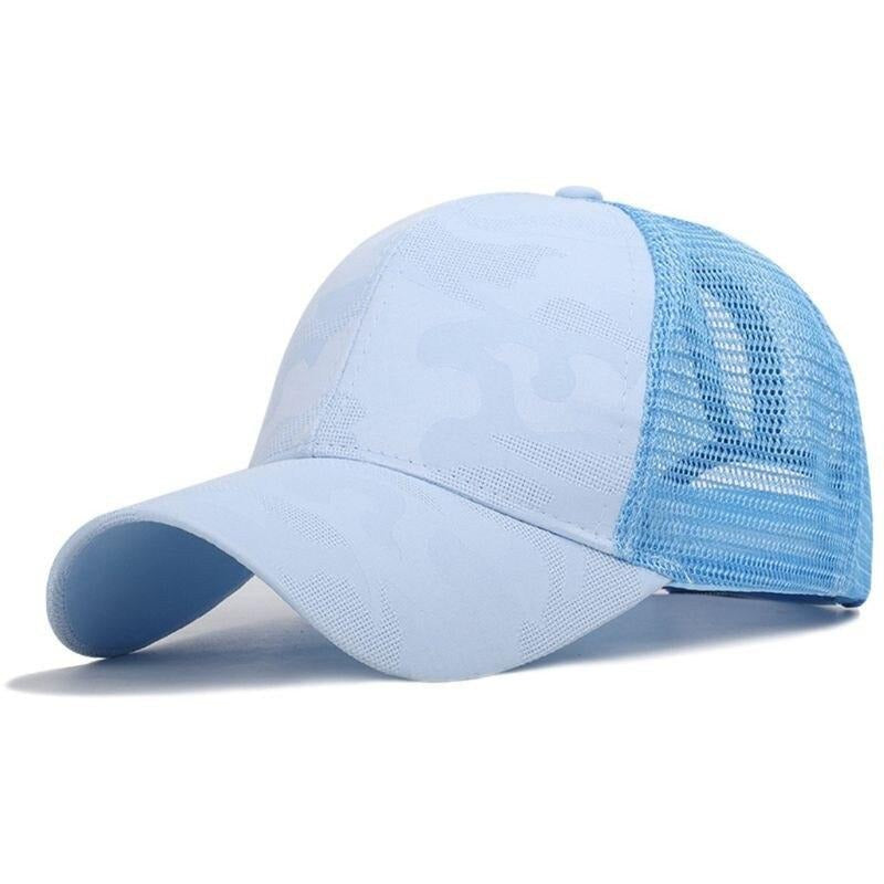 Damen Baseballcap mit Zopfloch und Klettverschluss 3