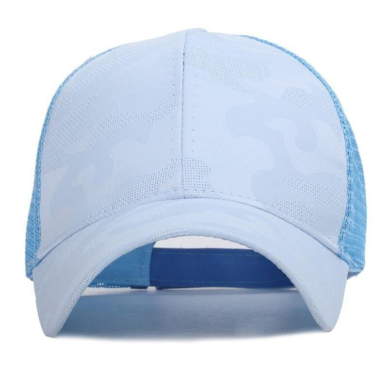 Damen Baseballcap mit Zopfloch und Klettverschluss 4