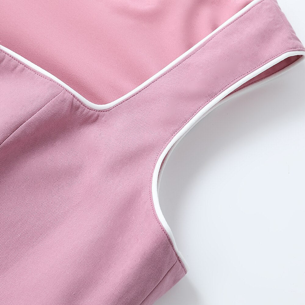 Damen Dirndlkleid mit Schürze im klassischen bayerischen Stil 7