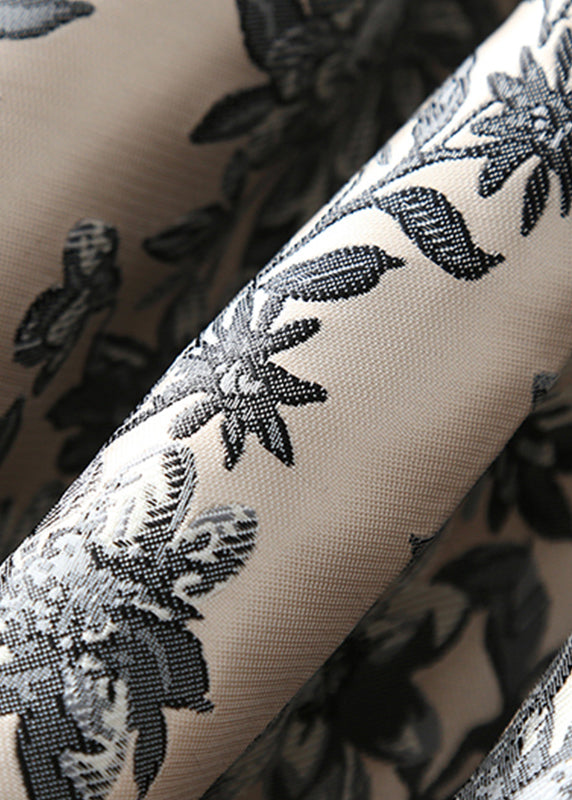 Damen Kleid Ärmellos mit Reißverschluss und Modernem Print 2