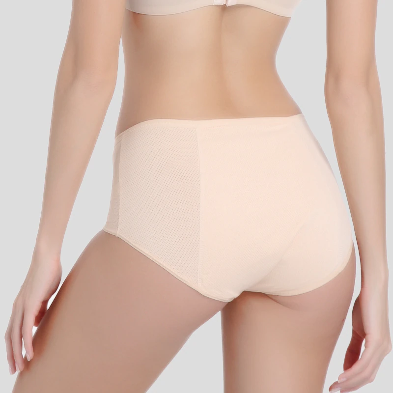 Damen Nahtloser Slip mit 360° Auslaufschutz für Optimalen Komfort 5