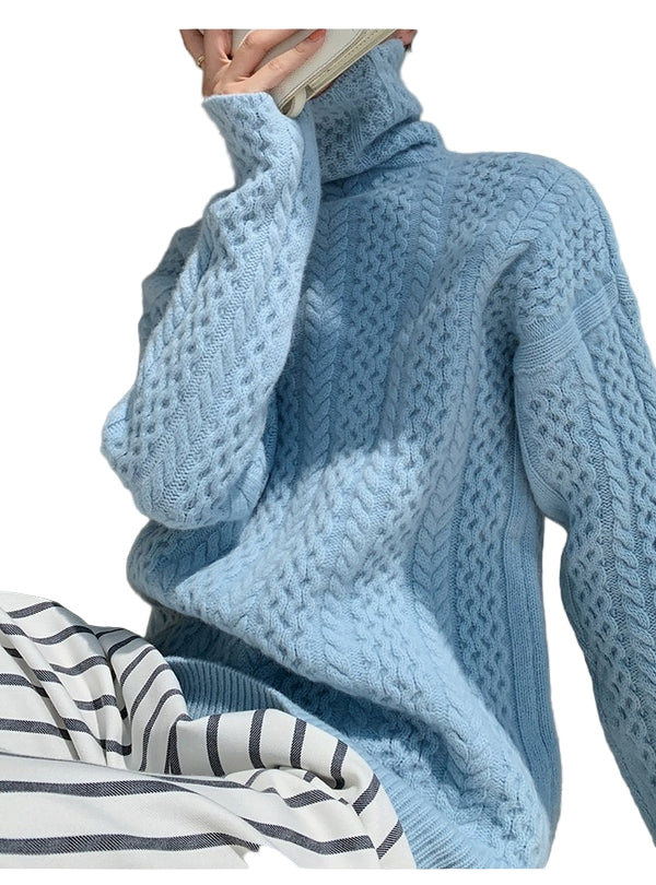 Damen Rollkragenpullover aus Kaschmir 0