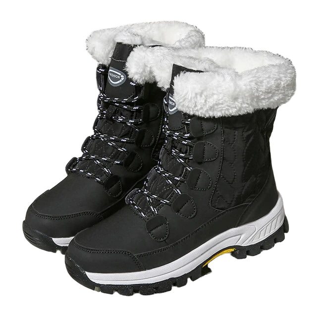 Damen Schneestiefel mit auffälligem Design 1