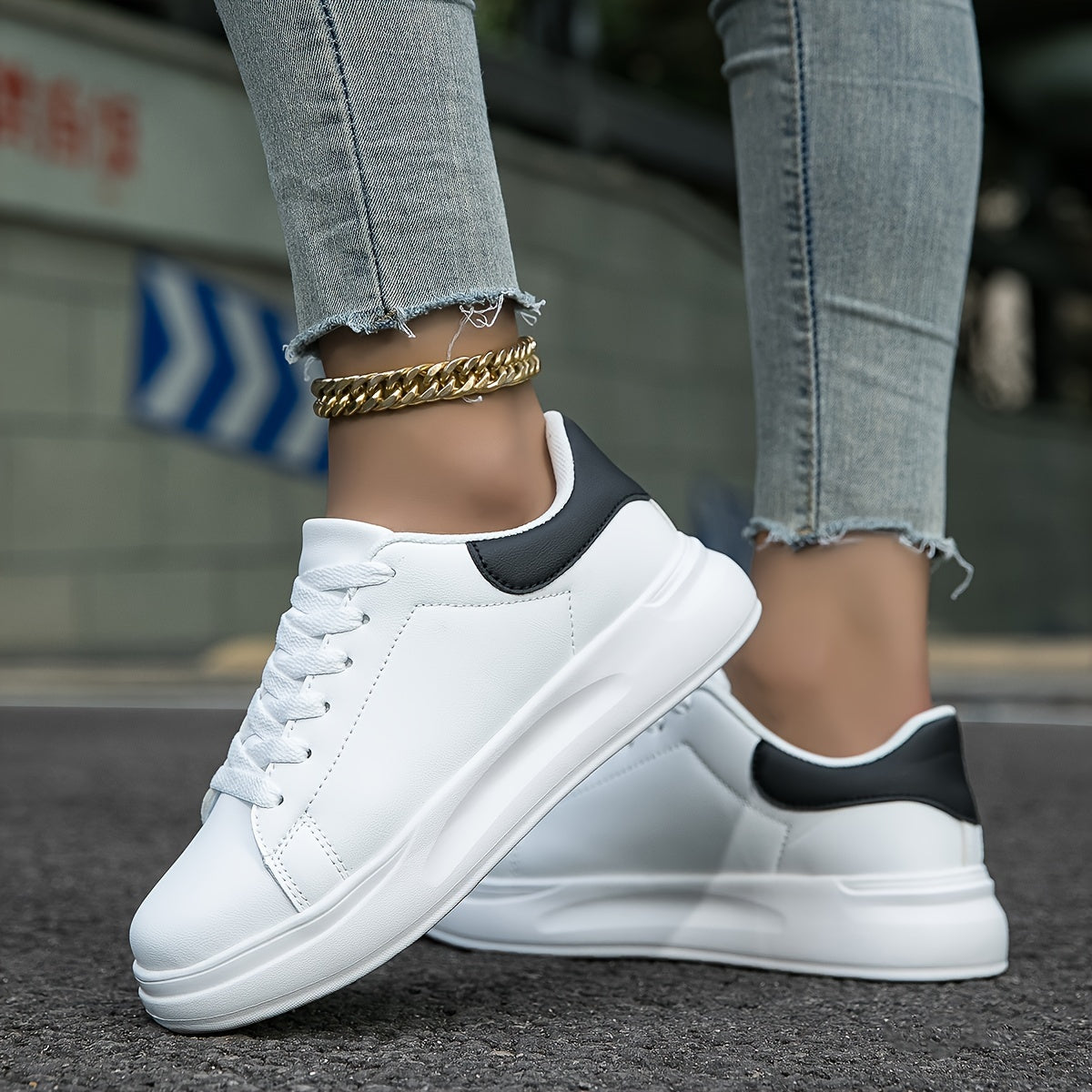 Damen Sneakers Ergonomisch Komfortabel Atmungsaktiv Synthetik 7