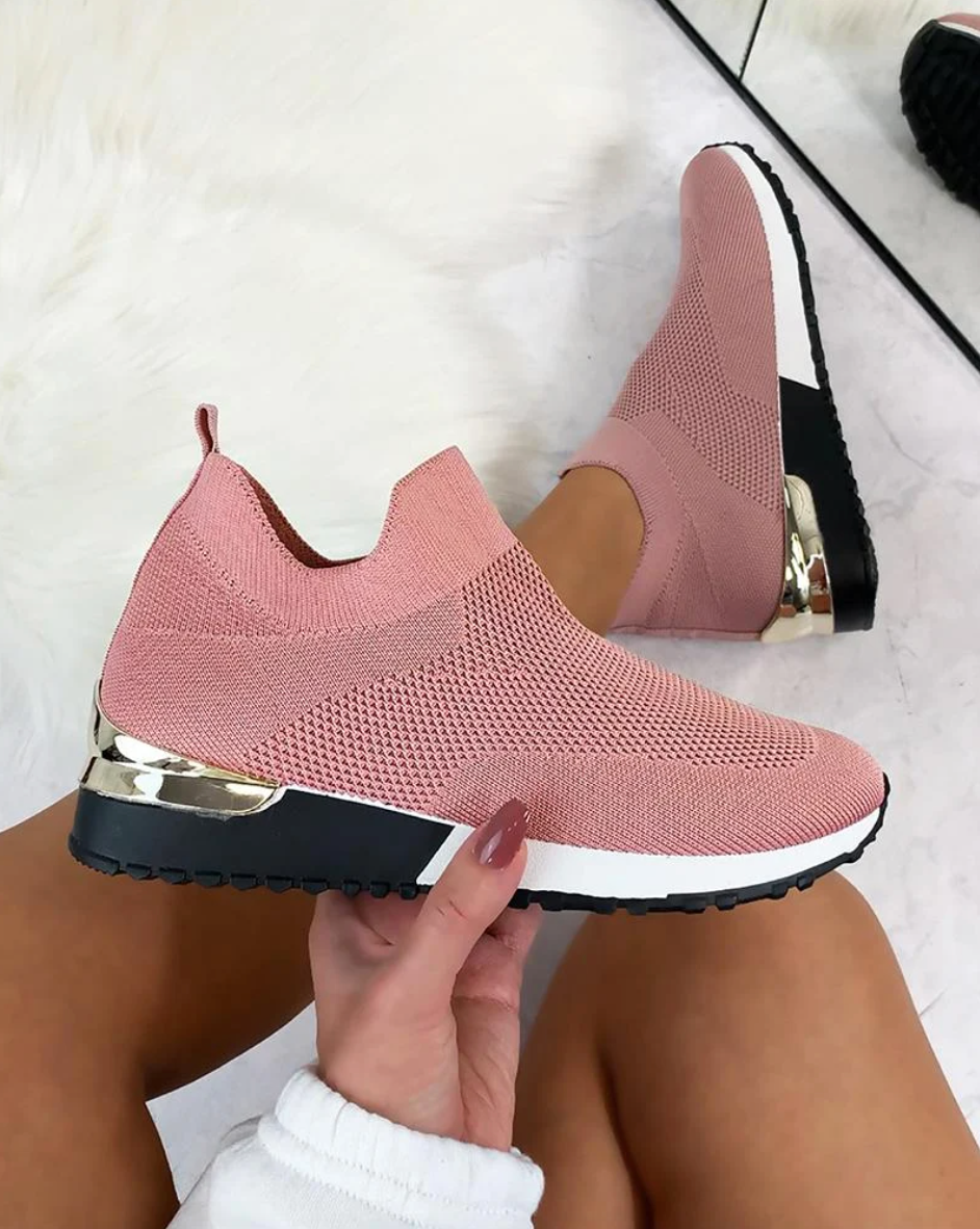 Damen Sneakers Slip-On Modernes Design für Alltag und Freizeit 3