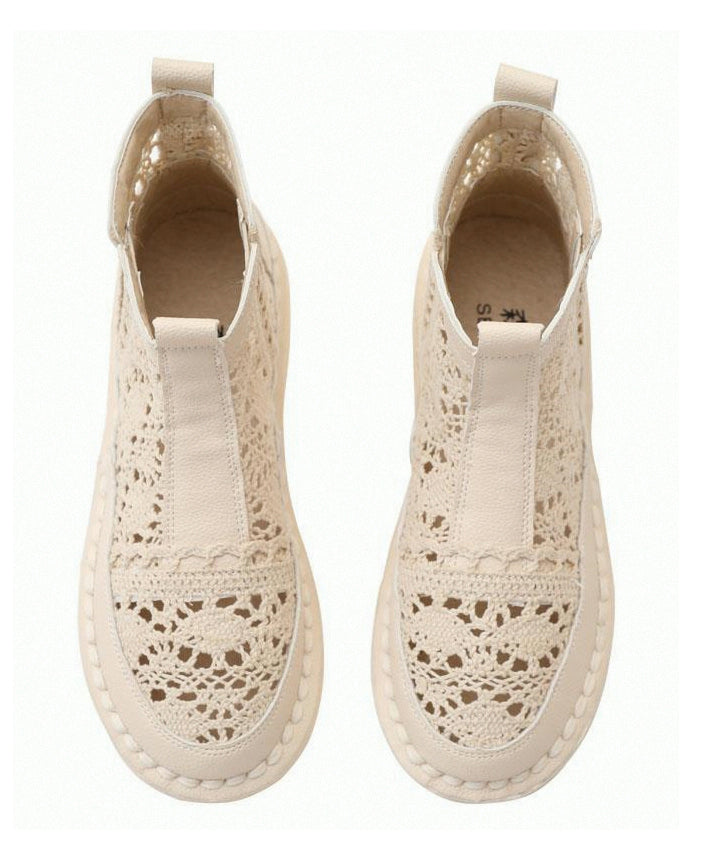 Damen Stiefel Spitzen-Design Modern und Vielseitig 4