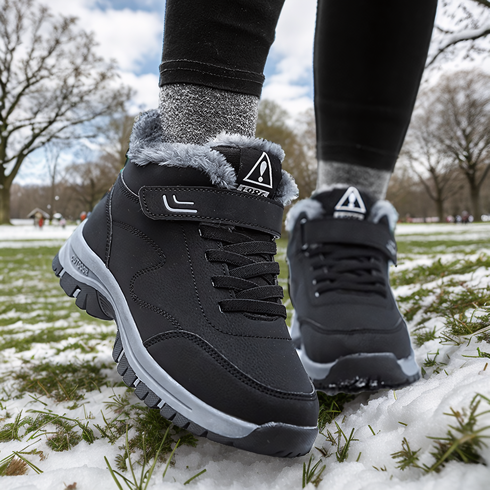 Damen Winterstiefel Komfortabel Thermo-Isolierung für Kälte bis -25°C 3