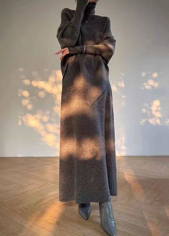 Damen Zweiteiler Set Asymmetrisch mit Hohem Kragen für den Frühling 3