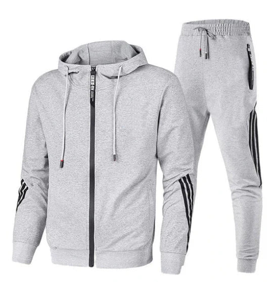 Variant image for Herren Trainingsanzug Sportlich Bequem Polyester für Freizeit und Sport-21