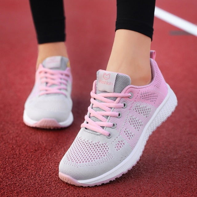 Frauen Atmungsaktive Mesh Turnschuhe
