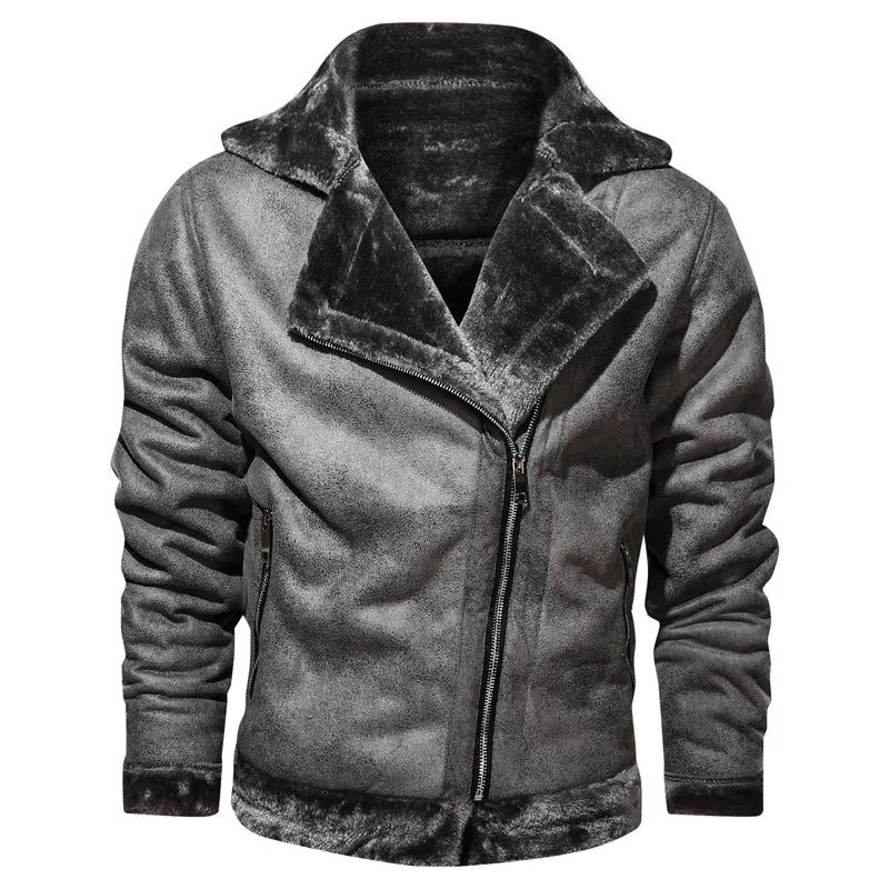 Variant image for Herren Lederjacke Zeitloser Stil Hochwertiges Leder-17