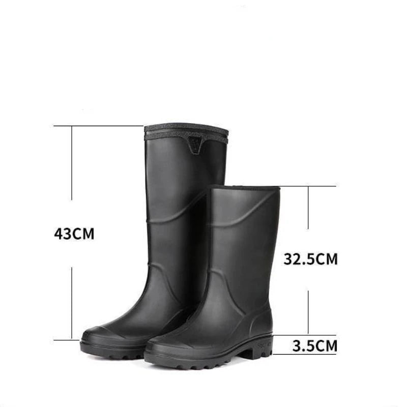 Herren Gummistiefel Wasserdicht für Outdoor-Aktivitäten 2