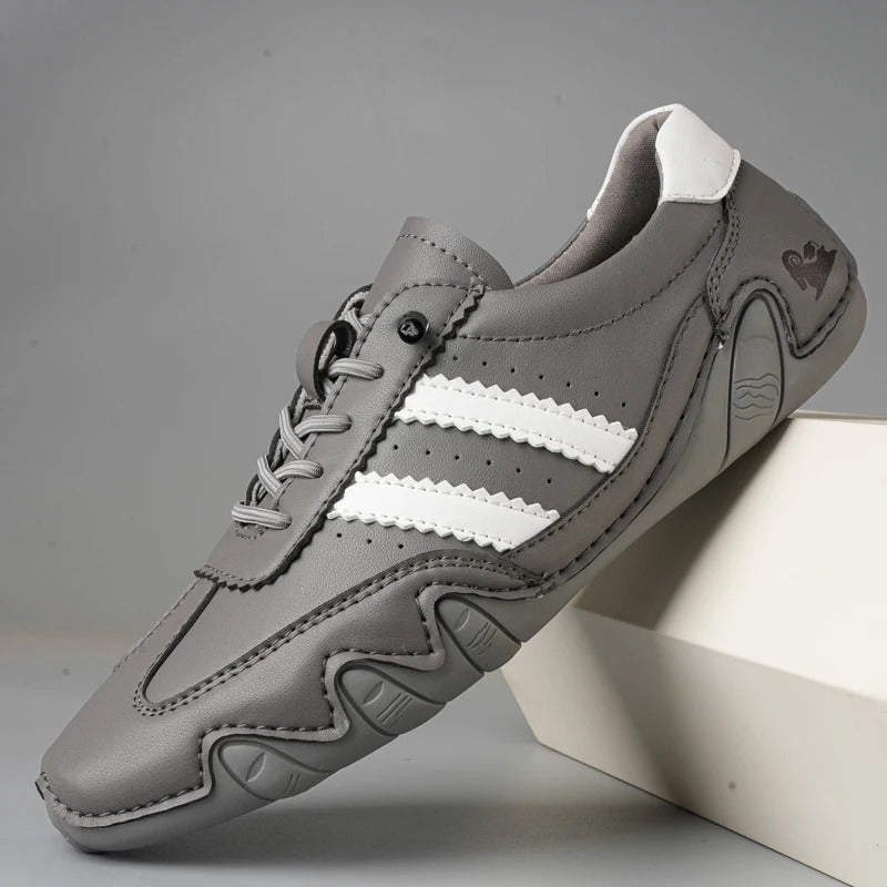 Herren Mokassins aus echtem Leder mit komfortablem Fußbett 5