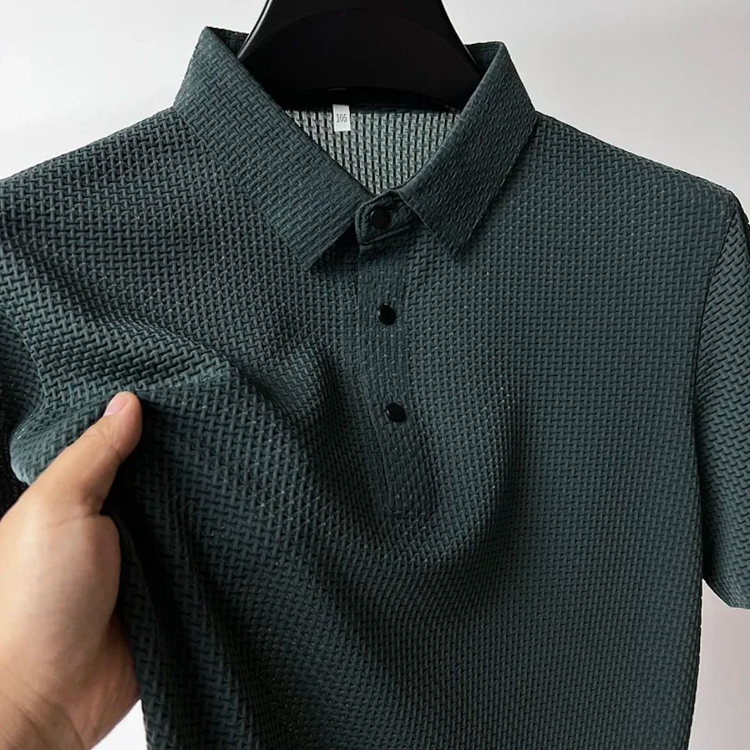 Herren Polo Shirt Leichtes Atmungsaktives Design 8