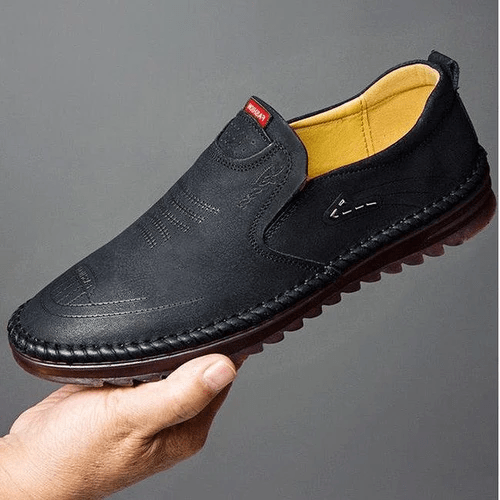 Herren Schuhe Komfort mit Atmungsaktivem Design und Rutschfester Sohle 1