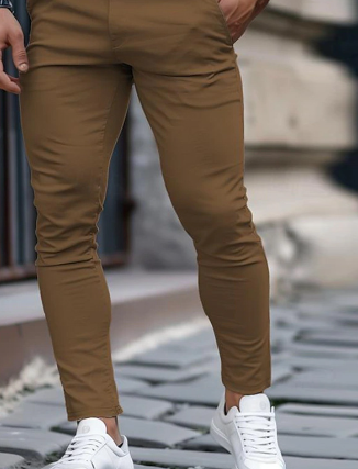 Herren Slim Fit Jeans Denim mit Taschen für Moderne Anlässe 7