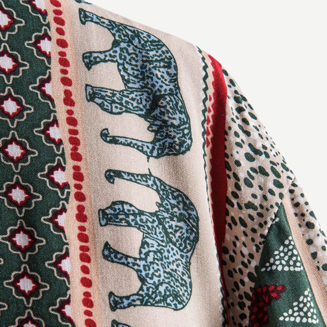 Herren T-Shirt Geometrisches Design Leichtes Material 6