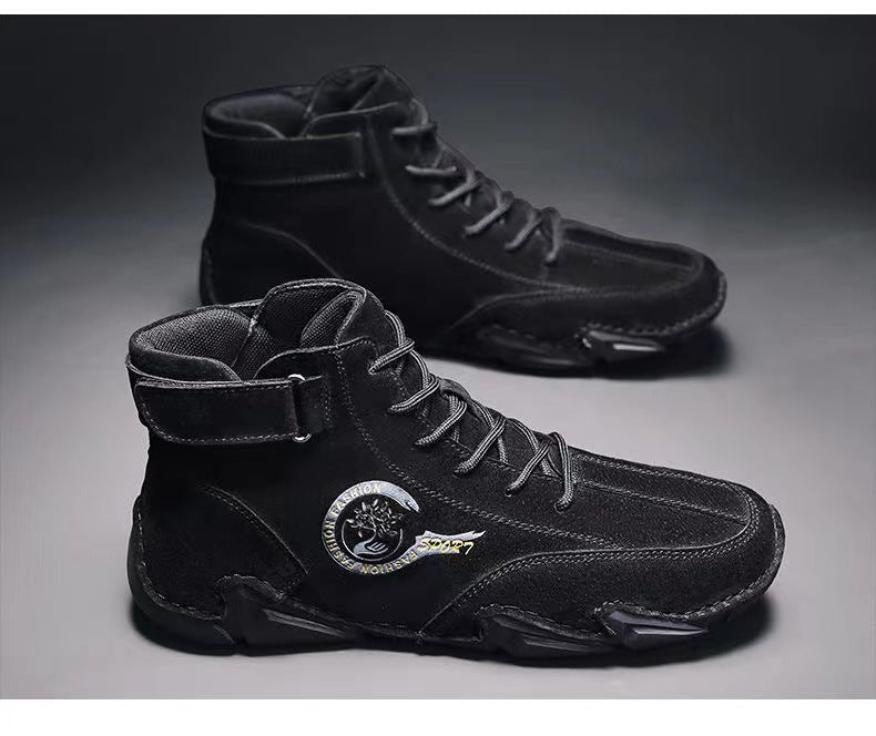 Herren Winterstiefel Bequem für Aktive Tage mit Gepolsterter Sohle 3