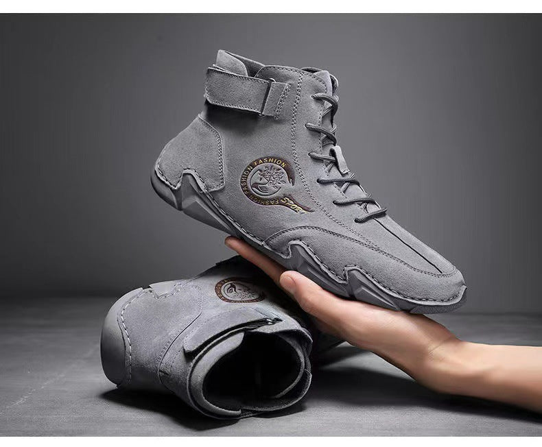 Herren Winterstiefel Bequem für Aktive Tage mit Gepolsterter Sohle 8