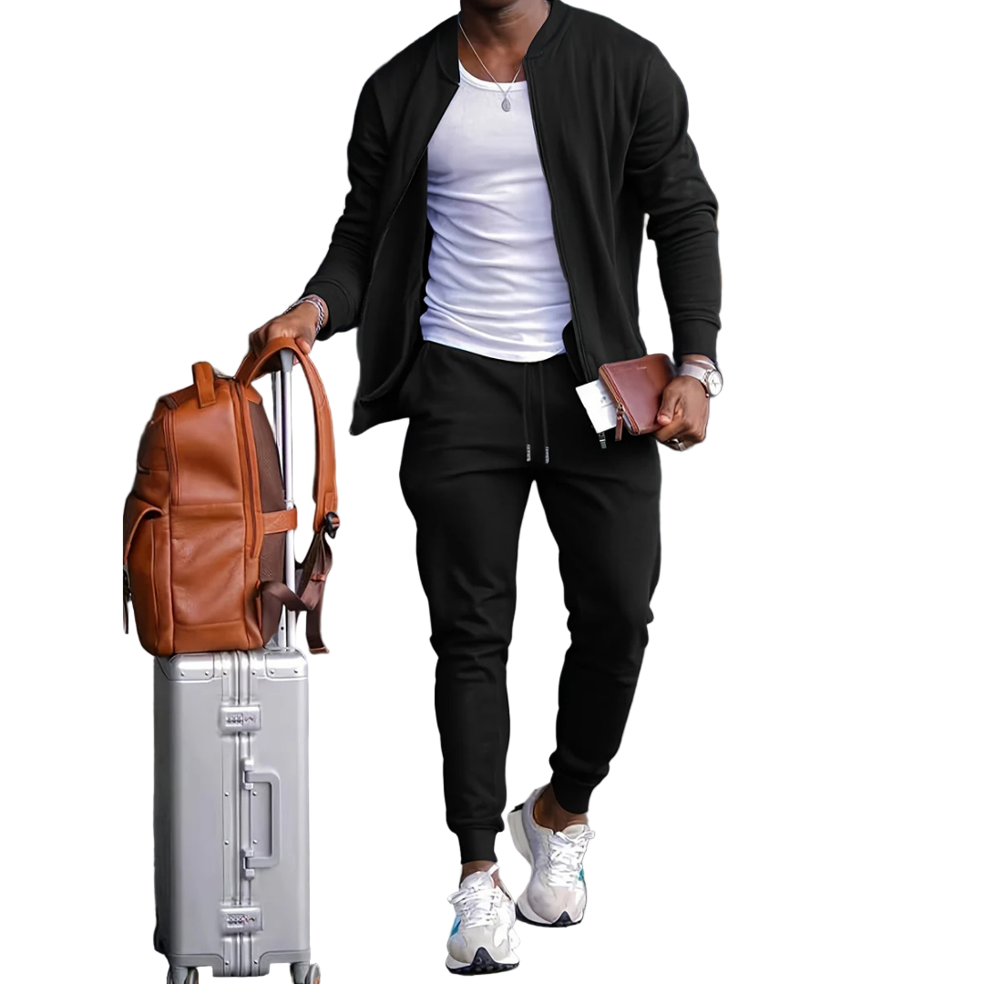 Herren Zweiteiliges Set Lässig Baumwolle 0