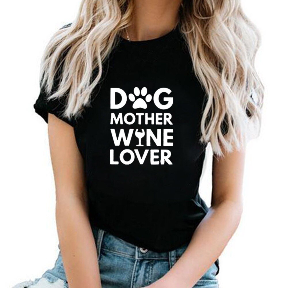Hund Mutter Weinliebhaber Tee