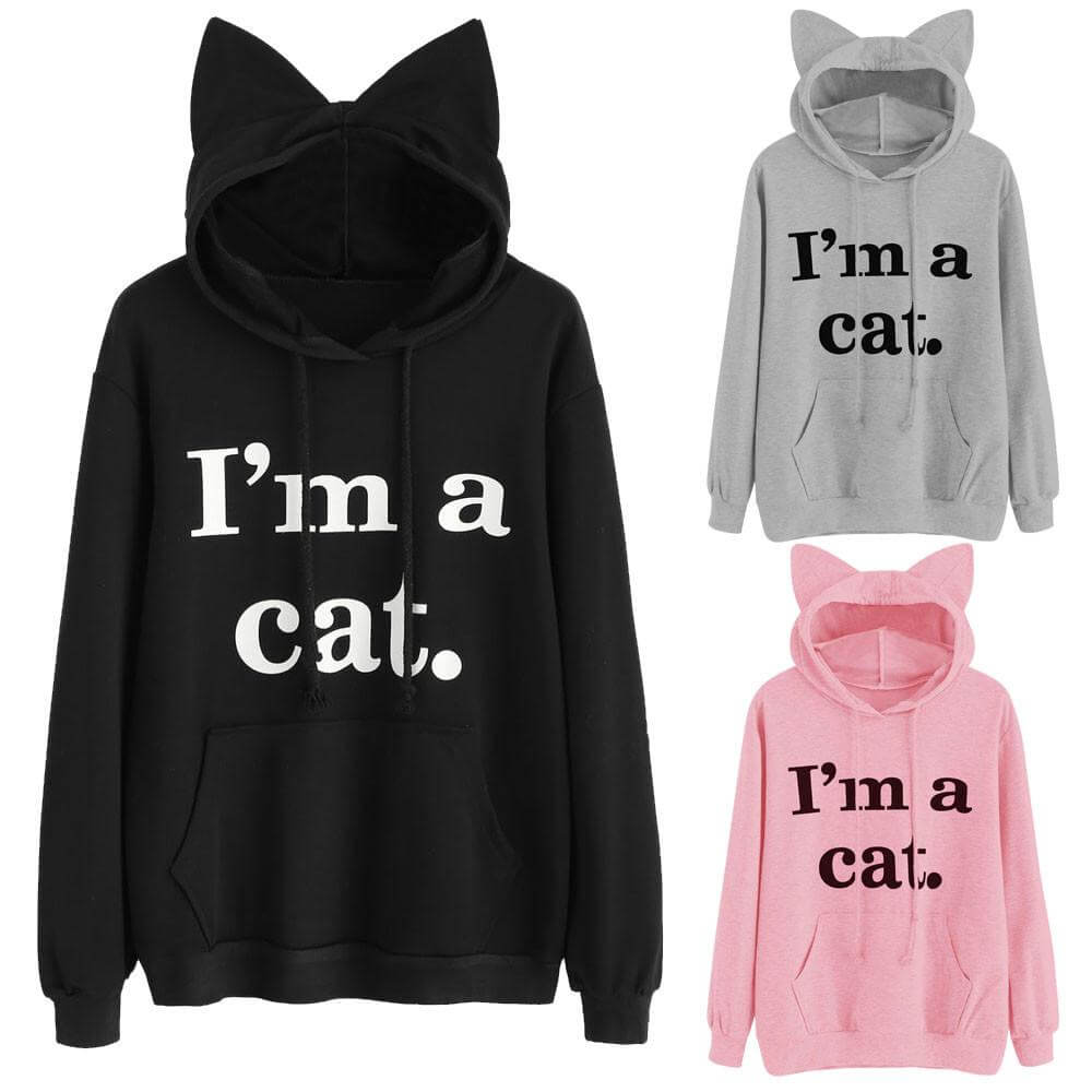Katze Hoodie