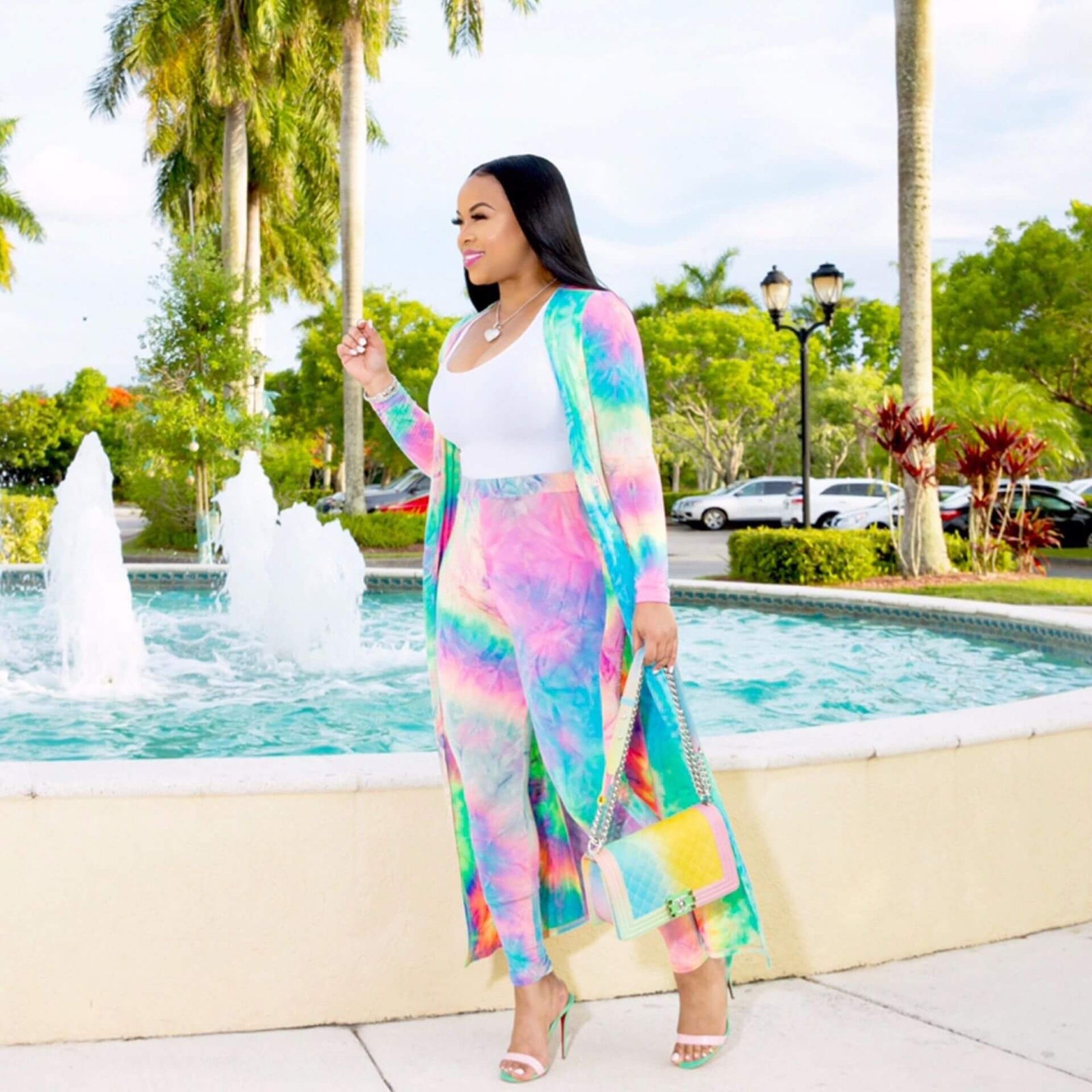 Kimono-Strickjacken-Set