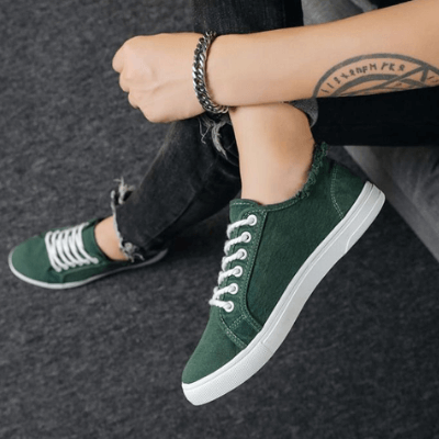 Leichte Segeltuchschuhe Für Männer