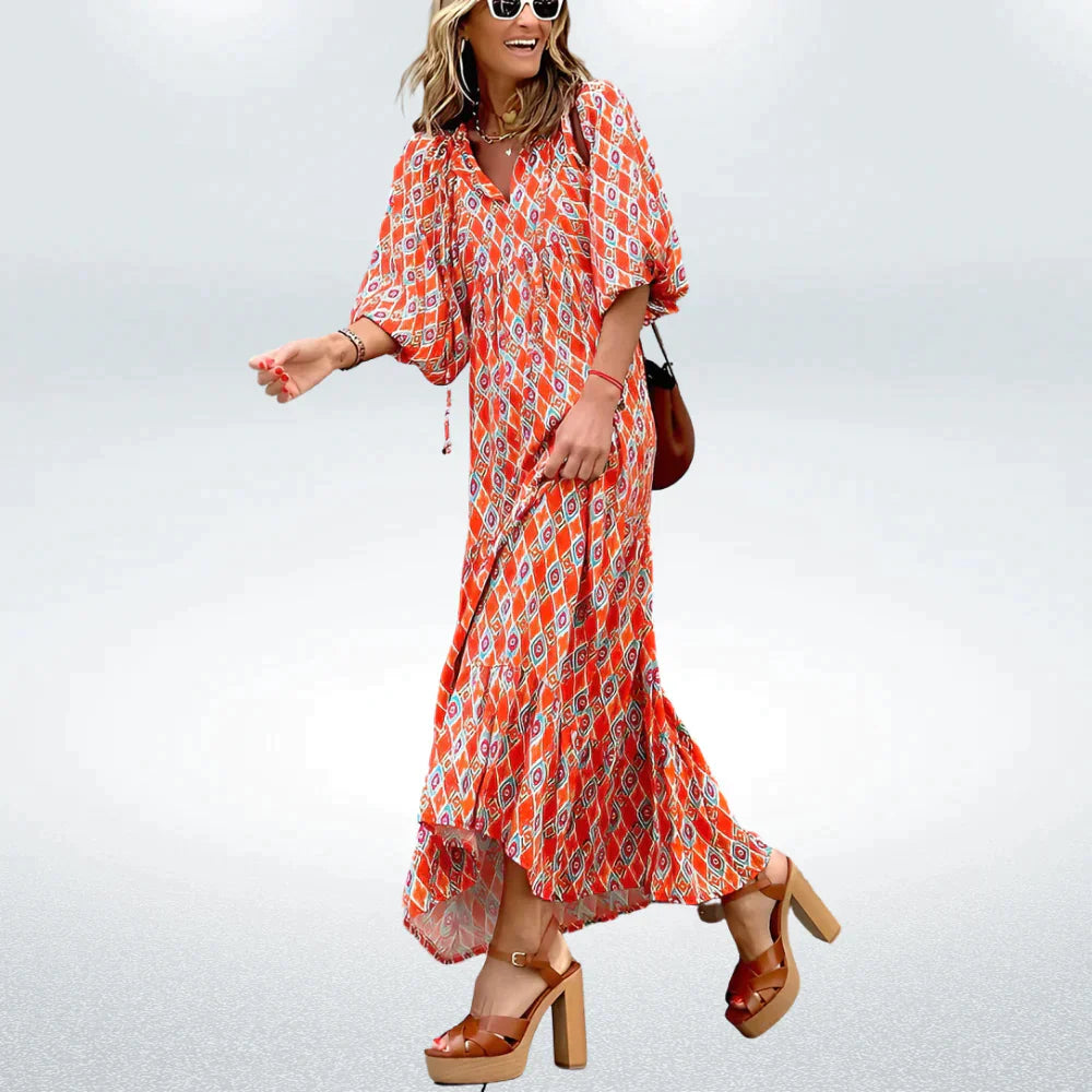 Variant image for Damen Freizeitkleid Modernes Design Baumwollmix Bequem-9