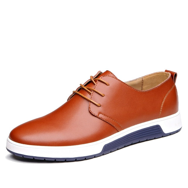 Oxford Leder Freizeitschuhe