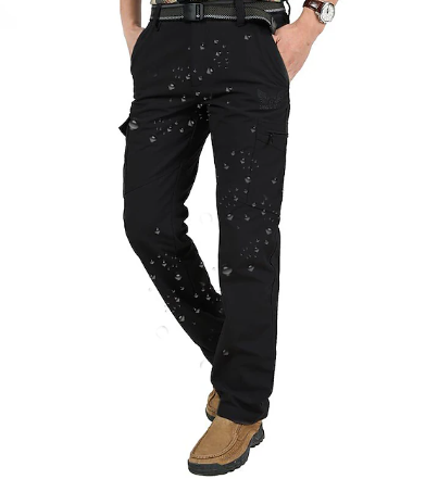 Herren Cargohose Winterfest Robustes Material mit Praktischen Taschen-6