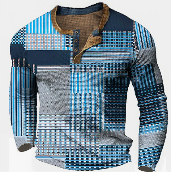 Variant image for Herrenpullover Waffelstruktur Italienisches Design Hochwertige Baumwolle-9