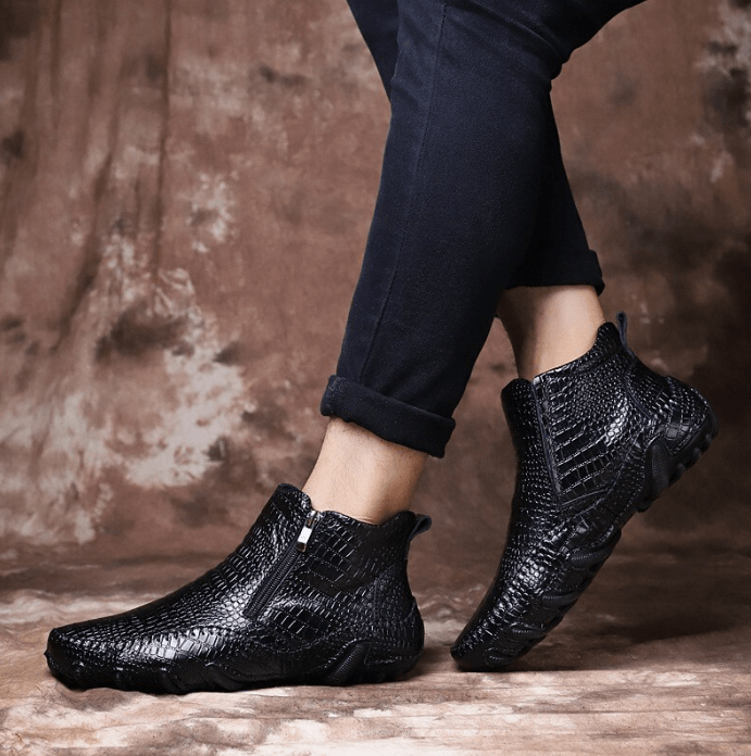 Stiefel Aus Rindsleder