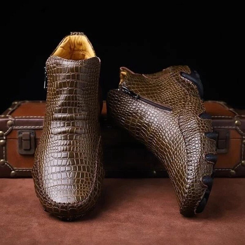 Stiefel Aus Rindsleder