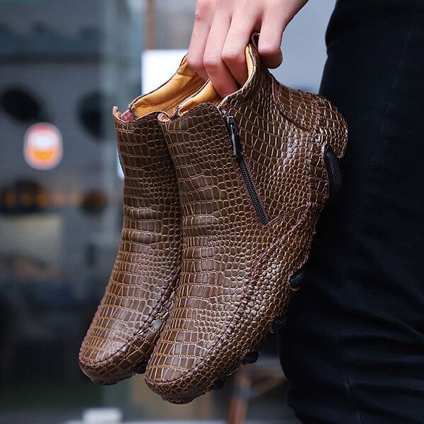 Stiefel Aus Rindsleder