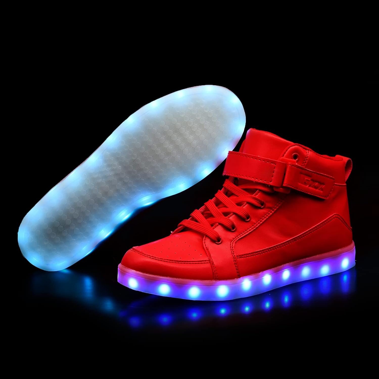 Unisex LED Sneakers mit Wiederaufladbarer Beleuchtung für Partys und Freizeit 4