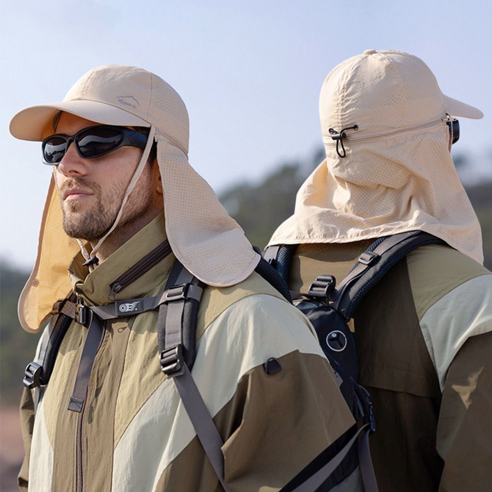 Unisex Truckerhut mit Nackenschutz für Outdoor-Aktivitäten 1