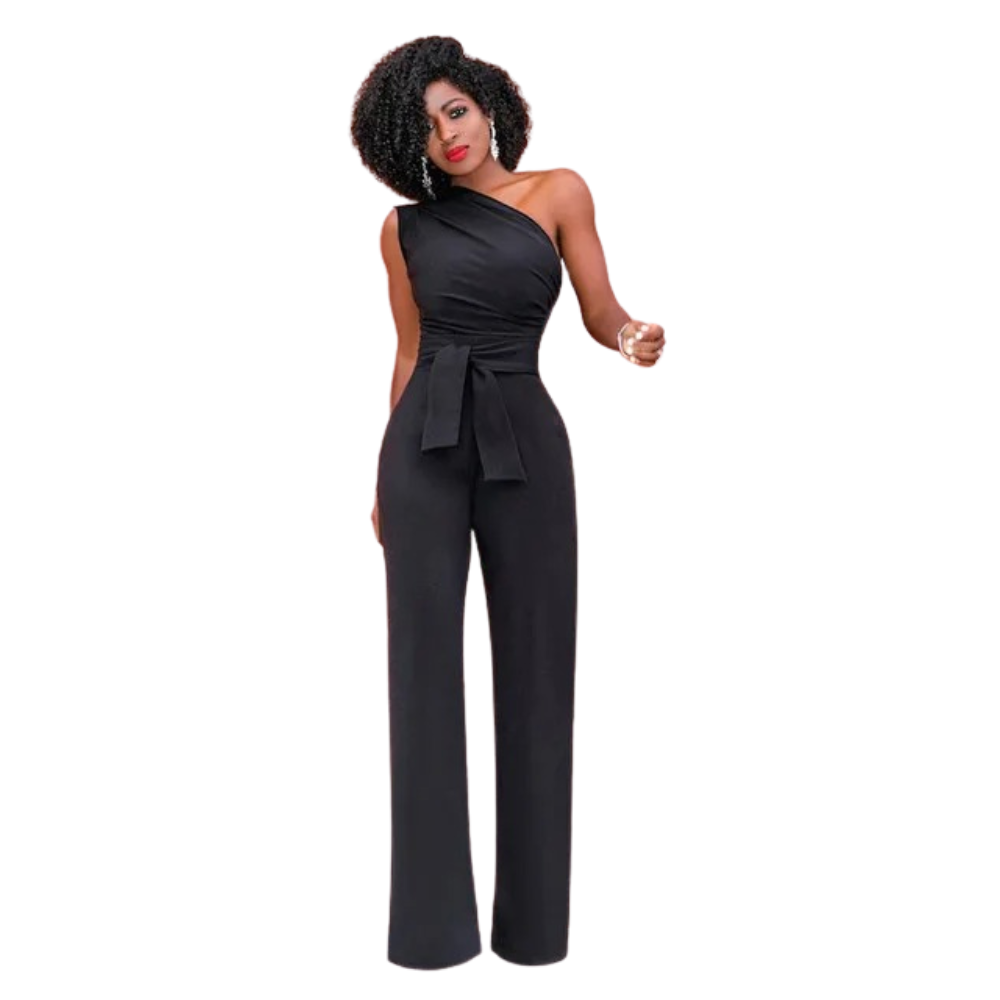 Ein-Schulter-Bodycon-Overall