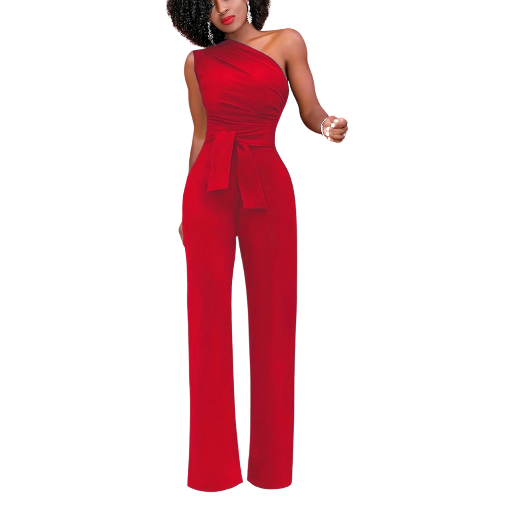 Ein-Schulter-Bodycon-Overall