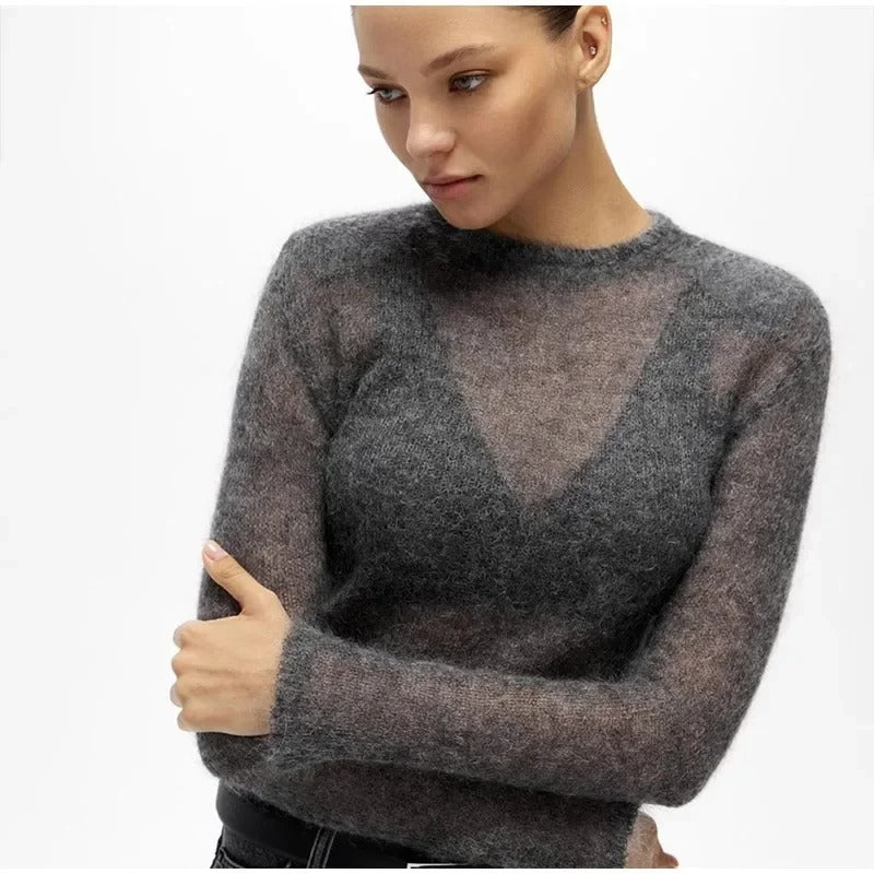 Feinstrick-Pullover für Damen